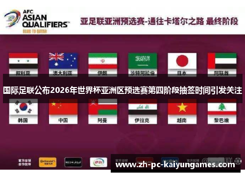 国际足联公布2026年世界杯亚洲区预选赛第四阶段抽签时间引发关注 国际足联公布2026年世界杯亚洲区预选赛第四阶段抽签时间引发关注